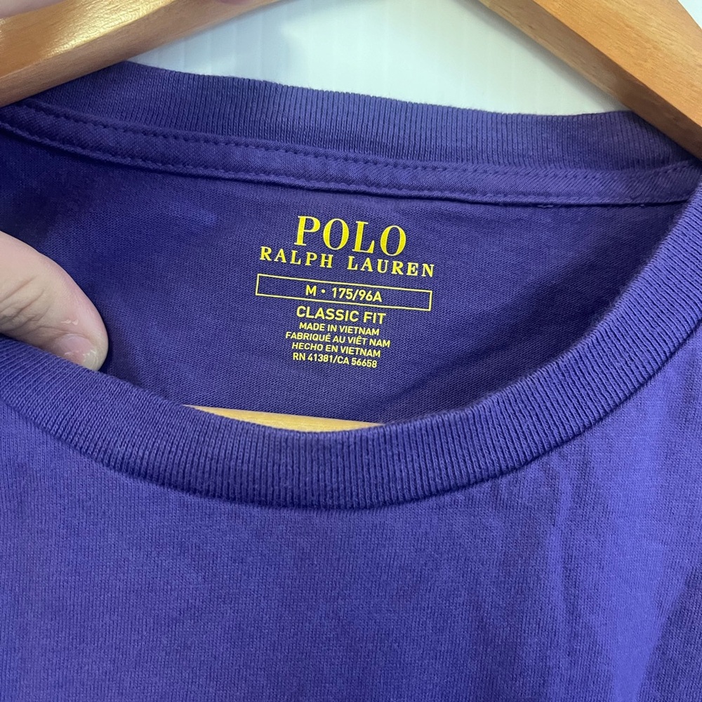 Polo Ralph Lauren Men's Classic Fit Jersey Pocket T Shirt - Picture 7 of 7
